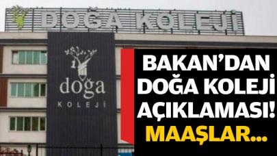 Bakan Selçuk'tan Doğa Koleji açıklaması