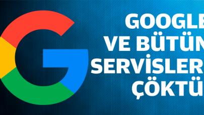 Google, Gmail, Youtube ve diğer tüm servisler çöktü mü? Neden açılmıyor nasıl girilir