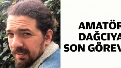 Amatör dağcıya son görev