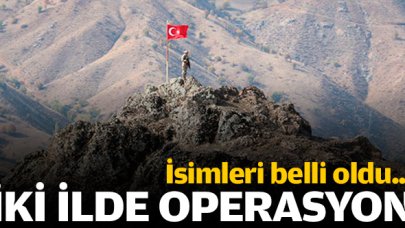 Şırnak ve Hakkari'de operasyon! İçişleri Bakanlığı isimlerini açıkladı