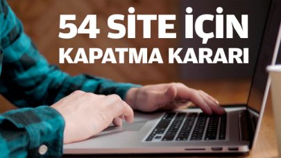 54 yasa dışı forex sitesine kapatma kararı