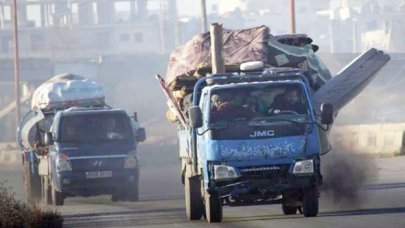 Suriye'den Türkiye'ye göç başladı