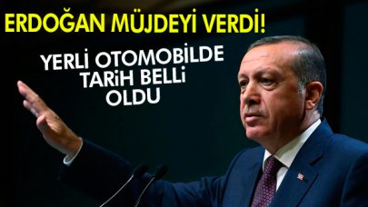 Cumhurbaşkanı Erdoğan yerli otomobil için tarih verdi