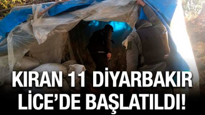 Kıran 11 Diyarbakır Lice'de başlatıldı