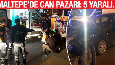 Maltepe'deki kazada can pazarı