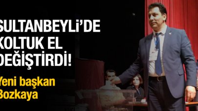 Sultanbeyli’de ilçe başkanı değişti