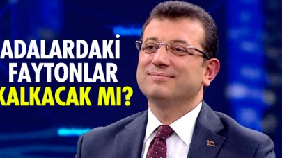 İmamoğlu'ndan faytonlara ilişkin açıklama