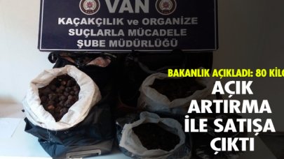 Açık artırmayla satışa çıktı