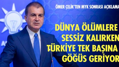 AK Parti Sözcüsü Ömer Çelik'ten önemli açıklamalar