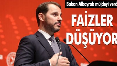 Bakan Albayrak müjdeyi verdi! Kamu bankaları faiz düşürüyor