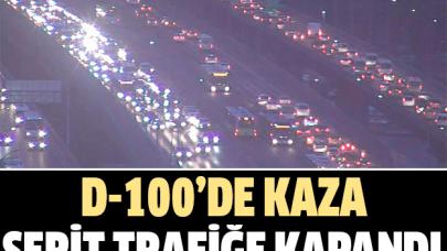 D-100'de kaza