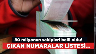 2020 Milli Piyango Yılbaşı Çekilişi çıkan numaralar - İkramiye sorgulama