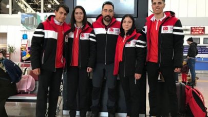 Curling Gençlik Kış Olimpiyat Milli Takımı, Avusturya'ya gitti