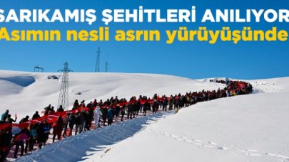 Sarıkamış şehitleri anılıyor! Asımın nesli asrın yürüyüşünde