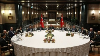 Erdoğan’dan yasama, yürütme ve yargı temsilcilerine yemek