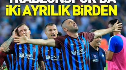 Trabzonspor'da karar verildi: İki oyuncu yolcu