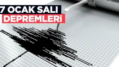 Son depremler listesi | 7 Ocak Salı depremleri