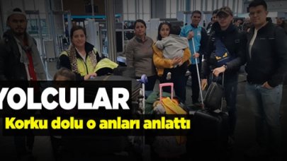 Pistten çıkan uçağın yolcuları: O anlarda çok panik olduk