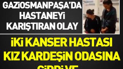 Doktor iki kanser hastası kız kardeşin odasına girdi  ve...