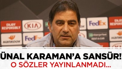 Trabzonspor'dan Hüseyin Çimşir'in Ünal Karaman sözlerine sansür