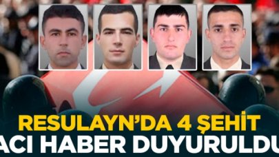 Resulayn'dan acı haber: 4 şehit