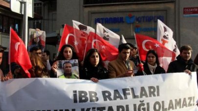 İBB'nin Selahattin Demirtaş'ın kitabını satmasına protesto