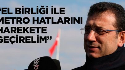 İmamoğlu: “El birliğiyle duran bütün metro hatlarını harekete geçirelim”