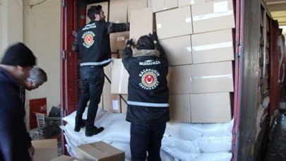 Kapıkule'de 14 milyon 750 bin adet makaron ele geçirildi