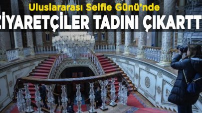 Ziyaretçilerin 'selfie' özgürlüğü