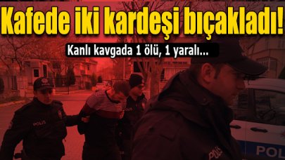 Avcılar'da cafede bıçaklı kavga