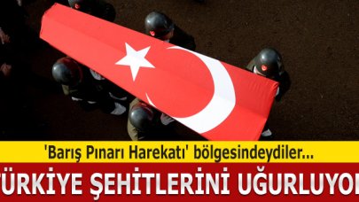 Türkiye şehitlerini uğurluyor