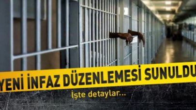 Yeni infaz düzenlemesi Erdoğan'a sunuldu