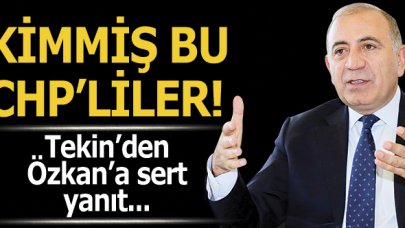 Gürsel Tekin'den Cahit Özkan'a tepki: Kimmiş bu CHP'liler açıkla!