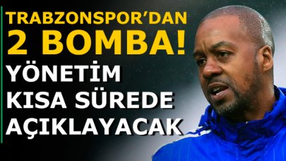 Trabzonspor'dan iki bomba birden