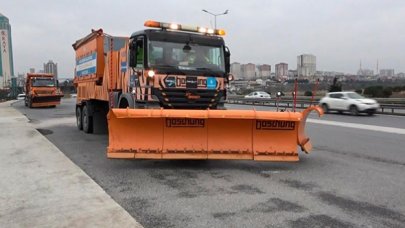 İstanbul'da kar yağışına hazırlanıyor