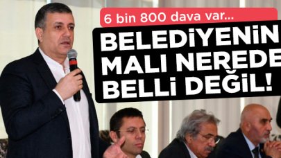 Belediyenin malı nerede belli değil