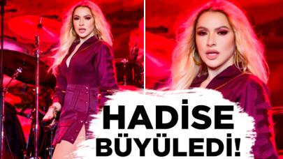 Hadise'nin seksi dansı izleyenleri büyüledi