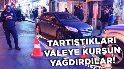 Valeyle tartışıp kurşun yağdırdılar