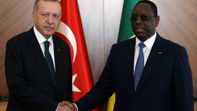 Erdoğan, Senegal Cumhurbaşkanı Sall ile görüştü