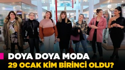 Doya Doya Moda 29 Ocak Çarşamba kim birinci oldu? Puan Durumu