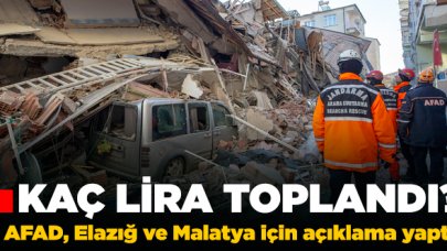 Elazığ ve Malatya'daki depremzedeler için kaç SMS atıldı ve kaç lira toplandı