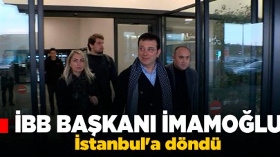 Ekrem İmamoğlu İstanbul'da