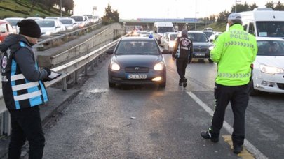 İstanbul'da çakar lamba denetimi