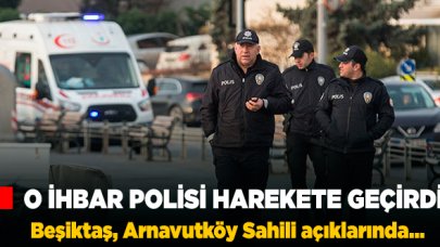 O ihbar polisi harekete geçirdi