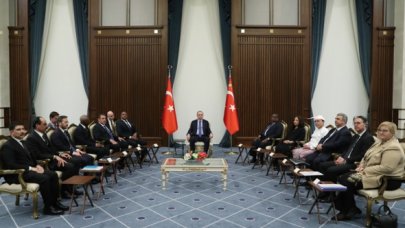 Cumhurbaşkanı Erdoğan, büyükelçileri kabul etti