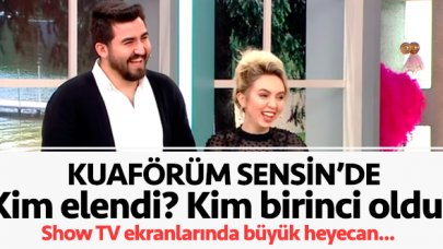 Kuaförüm Sensin 7 Şubat Cuma kim birinci oldu? Kim elendi? Puan Durumu