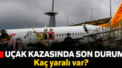 Uçak kazasında son durum... Hastanede kaç hasta var?