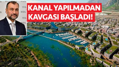 Kanal yapılmadan arazi kavgası başladı!