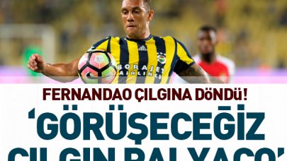 Fernandao'dan Kanu'ya sert tepki: Görüşeceğiz korkak paylaço