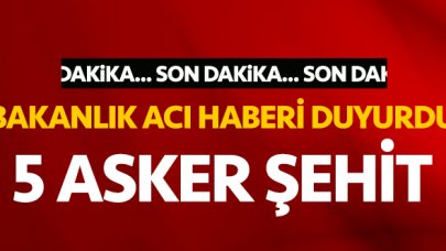 MSB açıkladı: İdlib'de 5 asker şehit, 5 asker yaralı